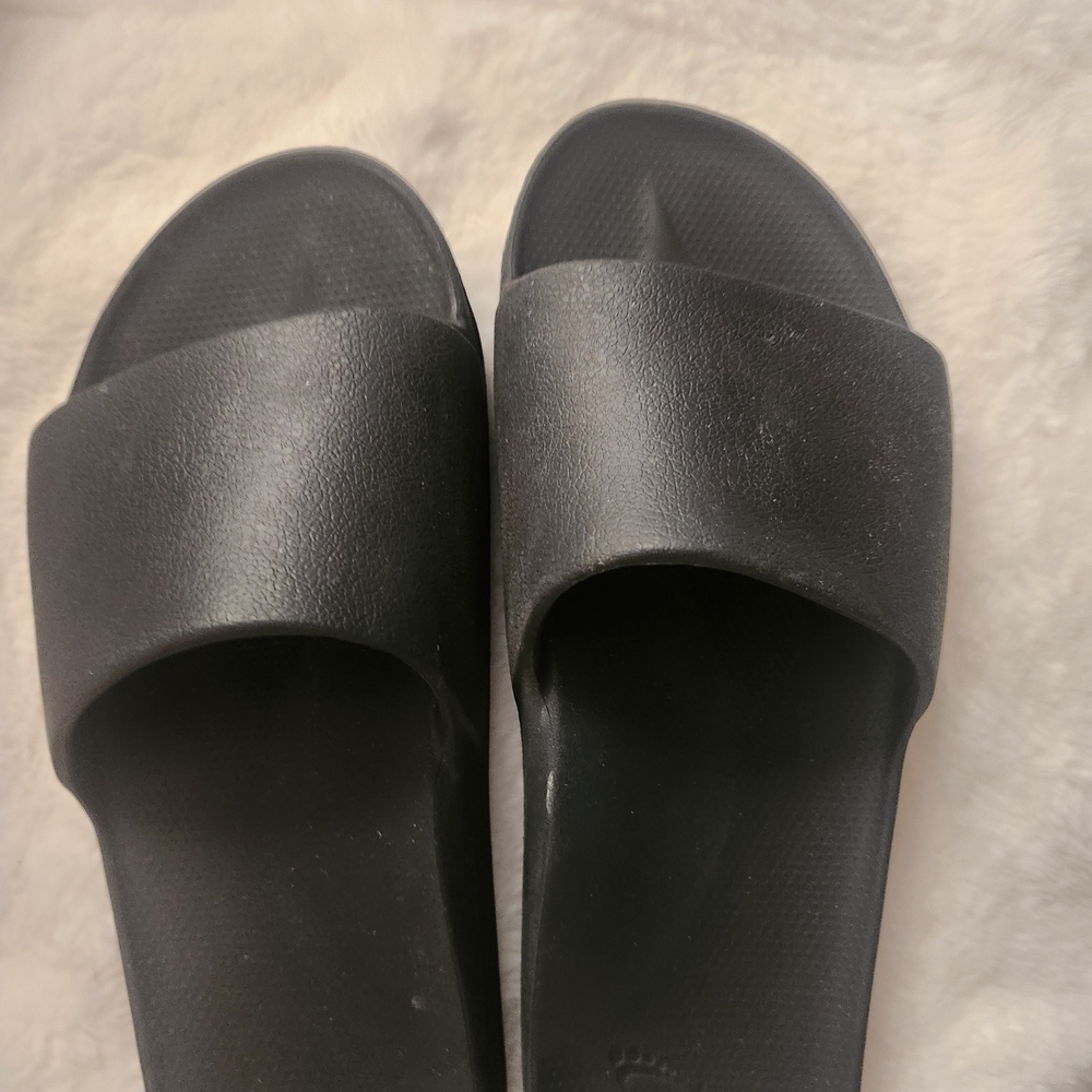 Men's Black Slide Sandals